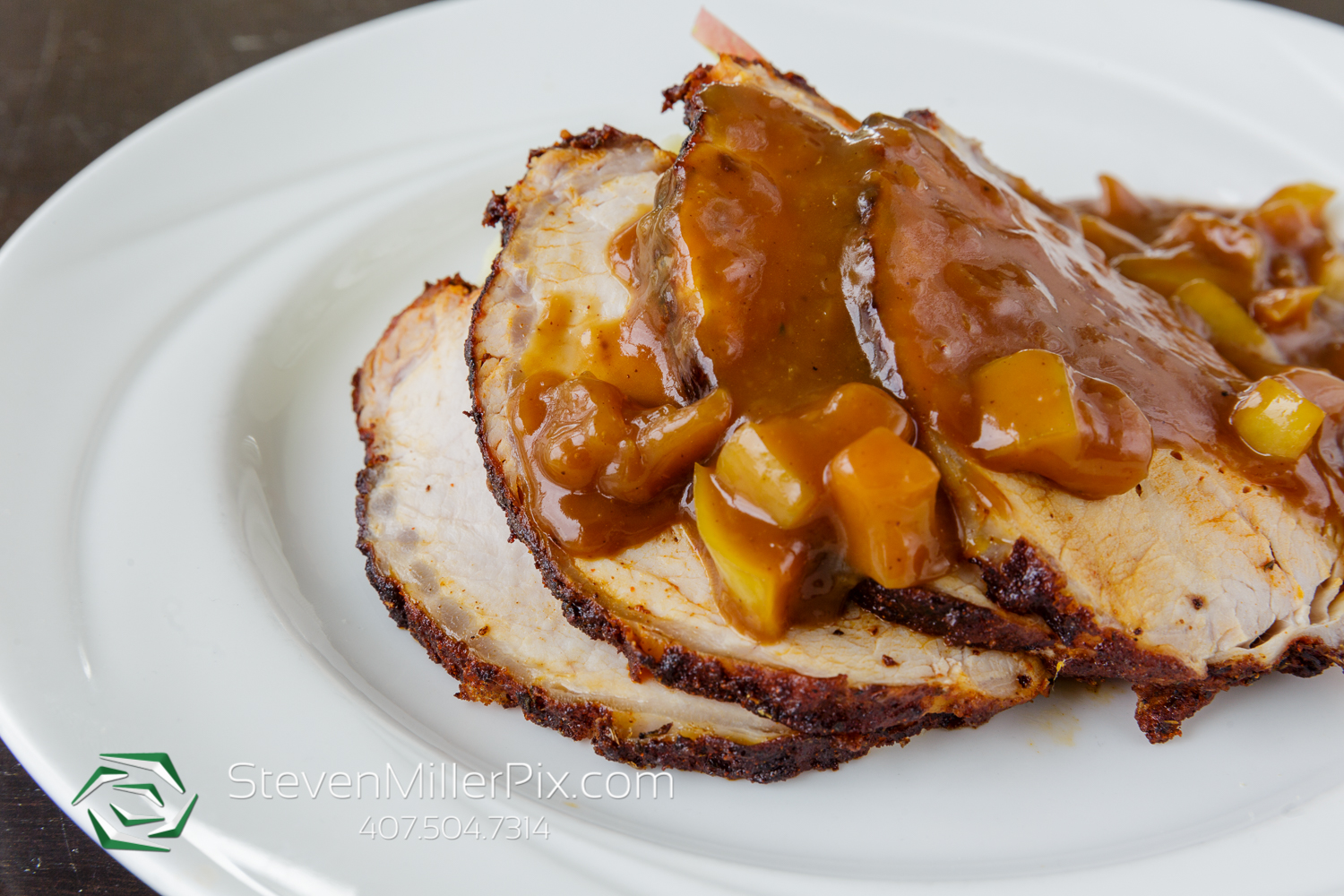 Pork Loin with Cinnamon Apple