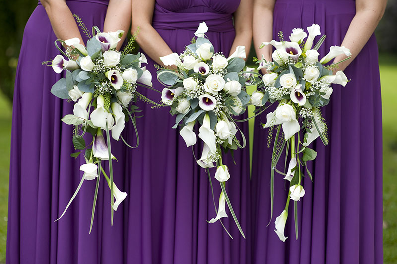 fall bridesmaids purple 1
