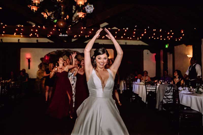 Wedding History Tossing Bouquet