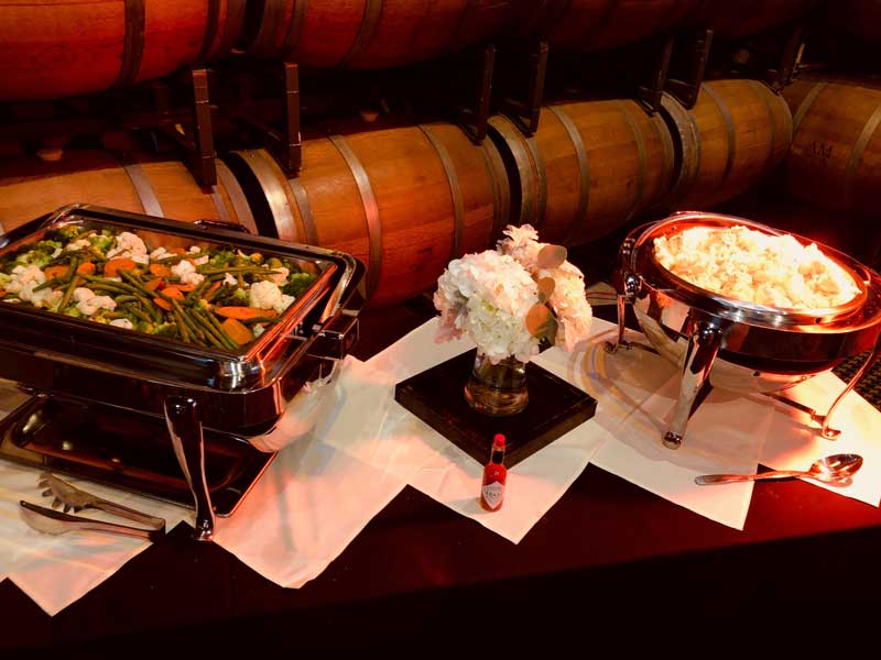Quantum Leap Winery catering